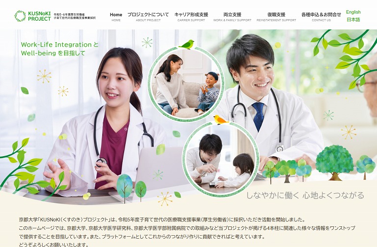 京都大学医学研究科　KUSNoKIプロジェクト